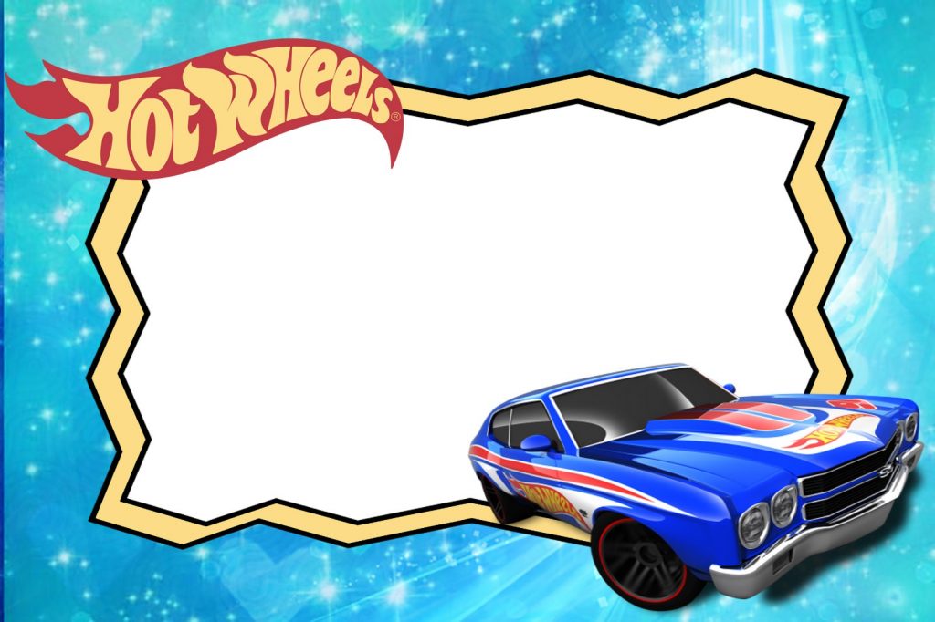 Free Printable Hot Wheels Invitation Templates For Download Invitations Online