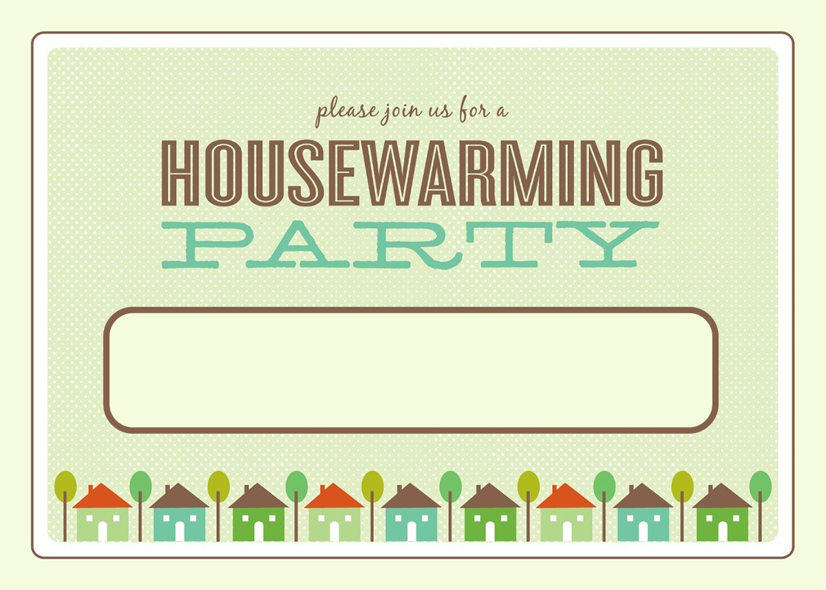Free Printable Housewarming Party Invitation - Invitations Online For Free Housewarming Invitation Card Template